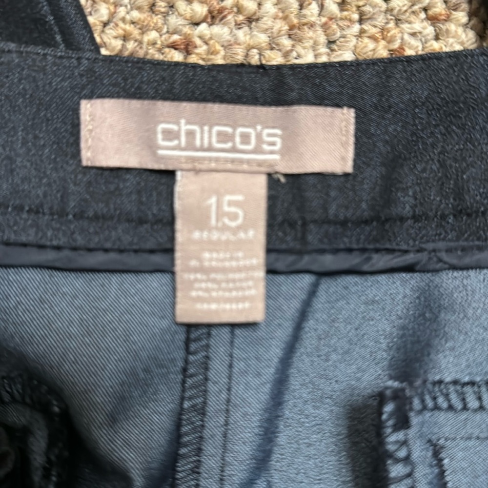 Chicos black slacks (size 1.5) - Picture 4 of 5